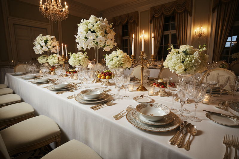 Luxury Banquet Table