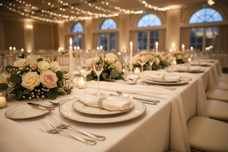 Wedding Reception Tableware