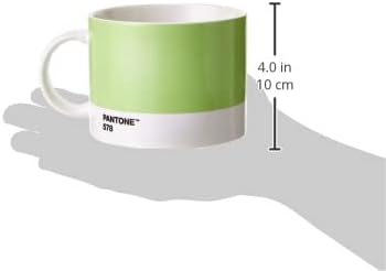 Pantone Tea Cup Porcelain, 475 ml, Porcelain, Light Green 578, 10.4 x 10.4 x 8 cm
