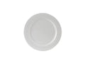 Tuxton China ALA-054 Plate, 5-1/2" Diameter, Round, Wide Rim, Rolled Edge, Microwave and Dishwasher Safe, Oven Proof, Fully Vitrified, Alaska, Porcelain White, Pack of 36