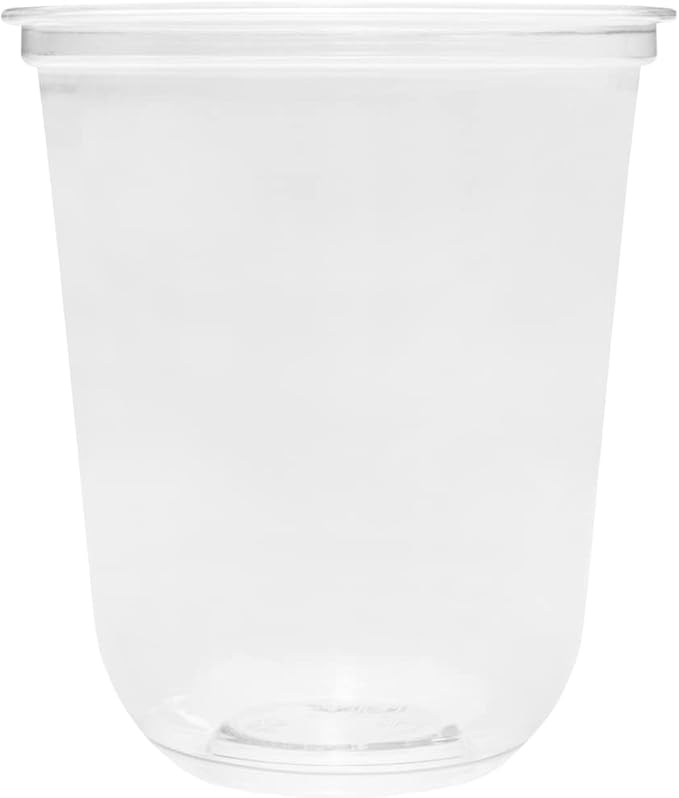 Karat 16oz PET Clear Cup, U-Shape (98mm) - 1,000 ct