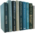 Real Books by Color® (Set of 9, Green) Decorative Bookshelf Home Decor Shelf Styling Photo Prop