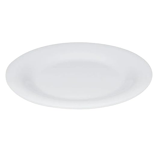 G.E.T. 5.5" Heavy-Duty Wide Rim Melamine Bread & Butter Plate (Set of 4)