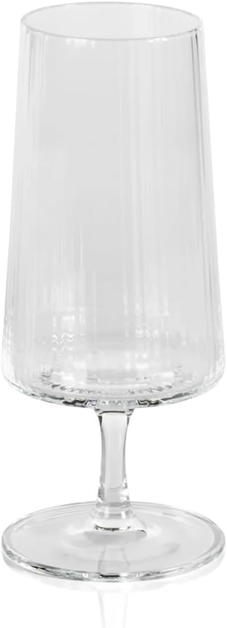 Zodax Bandol Fluted Textured Glasses or Stemware (Cocktail S/3)