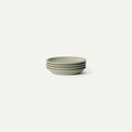 MORA Small Plates Set of 4, 6.5 inch Ceramic Pottery Dessert Plates - Microwave, Oven and Dishwasher Safe - Thyme