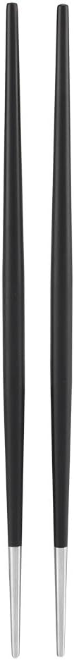 Alvinlite 304 Stainless Steel Chopstick Japanese Sushi Chopsticks Tableware Set Korean Chopsticks Set |Silver Black| chopstick sushi