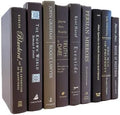 Real Books by Color® (Set of 3, Brown) Decorative Bookshelf Home Decor Shelf Styling Photo Prop