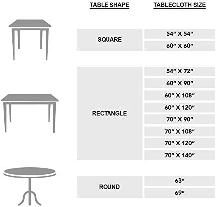 Maison d' Hermine Table Cloth Rectangle Table 100% Cotton 60 x 120 Inches Tablecloth Reusable Decorative for Dining Room Farmhouse Home Valentines Day Decorations Spring Summer - Cedrat
