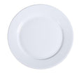 Yanco AC-21 ABCO Dinner Plate, 12" Diameter, Porcelain, Super White, Pack of 12