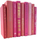 Real Books by Color® (Set of 3, Pink) Decorative Bookshelf Home Decor Shelf Styling Photo Prop