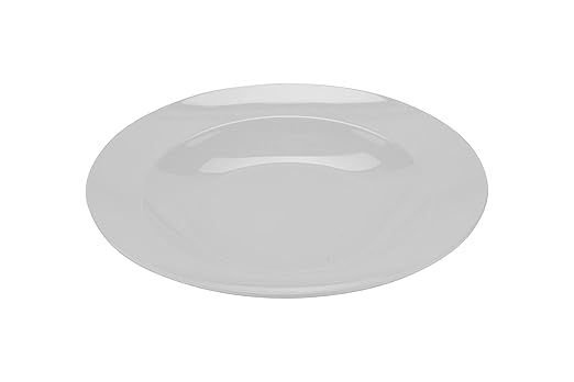 GET B-2412-DW-EC Melamine Pasta Bowl with Wide Rim, 24 Ounce, Diamond Ivory (Set of 4)