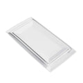 Amazon Basics 3-Piece Porcelain, Party Platter Appetizer, Dinner, Dessert Set, 12.75 inch, 11 inch, 10 inch, White