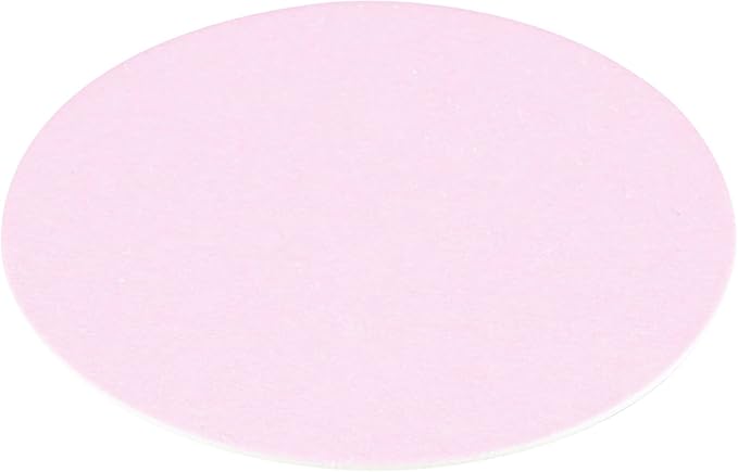 Restaurantware Paper Coasters 100 Pack of 3.5 Inch Disposable Beverage Coasters Absorbent for Hot and Cold Drinks Pink Coffee Cup Essentials for Table Decor, Kitchen, Home Patio or Living Room