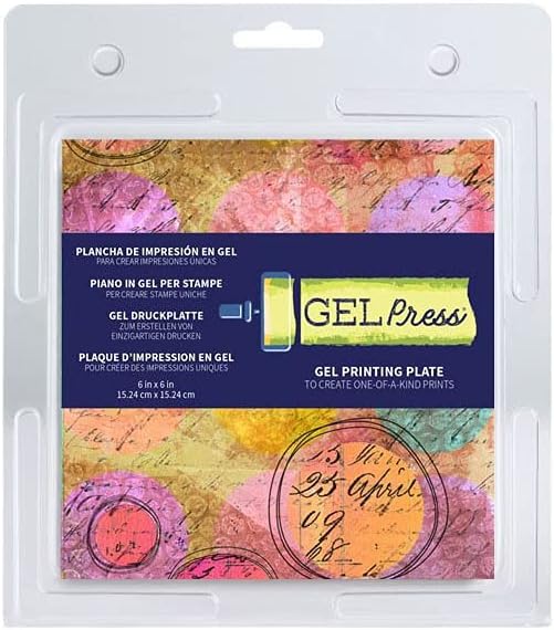 Gel Press Gel Plate 6"X6"
