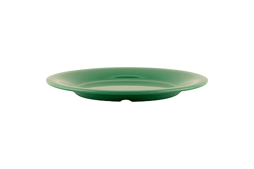 G.E.T. 9" Heavy-Duty Wide Rim Melamine Dessert Plate (Set of 4)
