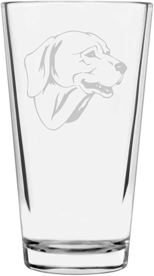 Westphalian Dachsbracke Custom Personalized Dog Themed Etched All Purpose 16oz Pint Glass