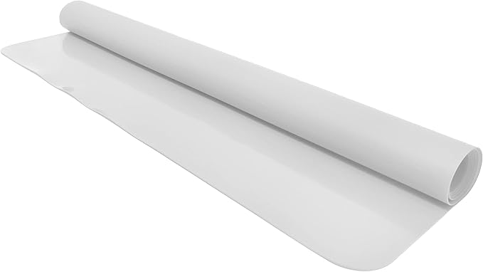 MonsterMat 36x24 Inch Extra Large Silicone Table Protector Craft Mat for Painting, Clay, Projects, Arts and Crafts, Soldering and Resin. Easy Clean Up and Storage. Largest Mat Available. (White)