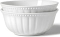HOMBENE Pasta Bowls, 8 Inch Oatmeal Bowls, Kitchen Bowl Set, Mixing bowl Set, Salad bowl, Microwave and Dishwasher Safe, Set of 2