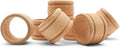Unfinished Wood Napkin Rings Set of 24, 1-3/4 Inch Wooden Napkin Rings for Decorating and Crafting, Colonial Style, by Woodpeckers