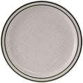 Tuxton China TES-006 Plate, 6-1/2" Diameter, Round, Narrow Rim, Microwave and Dishwasher Safe, Oven Proof, Fully Vitrified, Ceramic, TuxCare, Healthcare, Emerald, Pack of 36