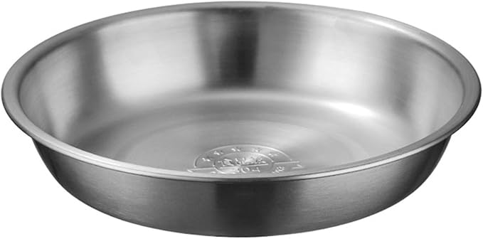 Stainless Steel Soup Bowl Matte Finish Multipurpose Kitchen Basin for Home Use Smooth Rounded Edges Mixing and Serving Bowl for Fruits Vegetables Rice and Steaming