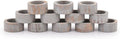 Handmade Wooden Napkin Ring Made by Artisan Beautifully Crafted and Designed in India Set of 12 White Brush