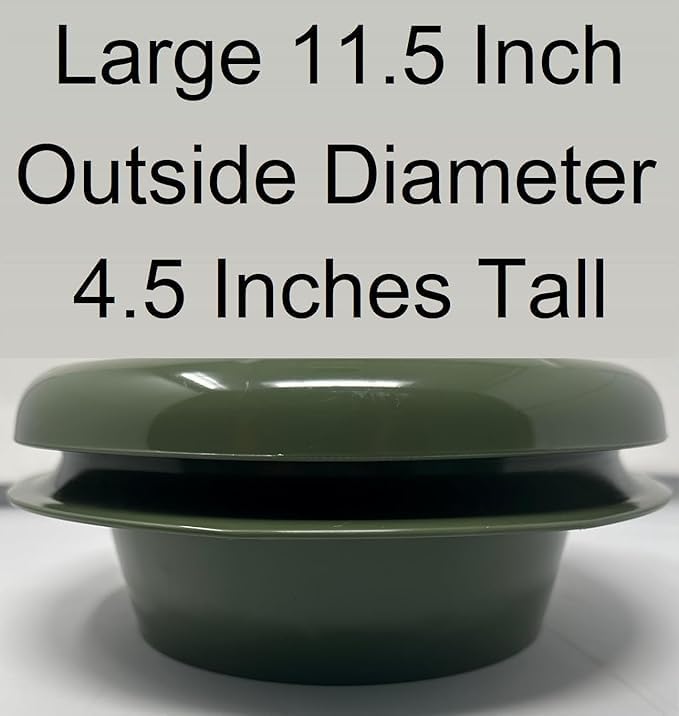 The Mote - ant Proof Dog Bowl, Innovative Waterless System, Durable & Maintenance-Free, Simple Design Effectively Keeps Ants Out, for Dogs, Cats, and More (Tan)