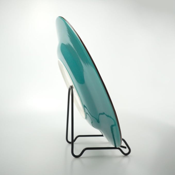 Artliving 2 Pack Display Stand Easel Iron Bowl Stands for Display Medium Deep Bowls, Platters and Deep Dishes