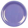 Yanco MS-107BU Mile Stone Narrow Rim Round Plate, 7.25" Diameter, Melamine, Bule Color, Pack of 48