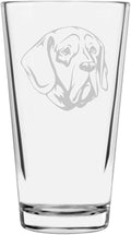 Pachon Navarro Custom Personalized Dog Themed Etched All Purpose 16oz Pint Glass