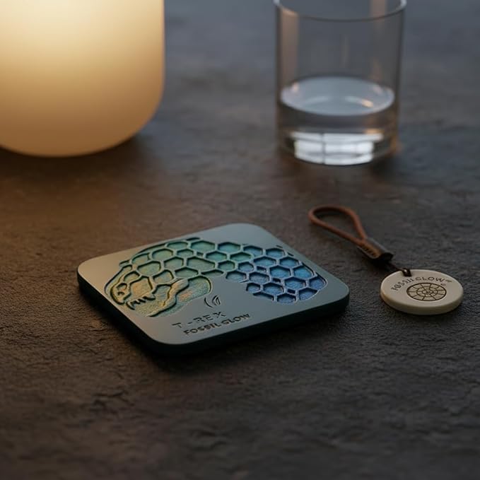 Handmade Concrete Square Coaster Gift Set – Minimalist Resin-Inlay Drink Coasters, Modern Stone Home Décor, Artisanal Gift for Coffee Table, Desk & Home Aesthetics