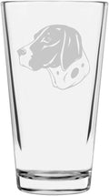 Braque d'Auvergne Custom Personalized Dog Themed Etched All Purpose 16oz Pint Glass