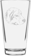 Rafeiro do Alentejo Alentejo Mastiff Custom Personalized Dog Themed Etched All Purpose 16oz Pint Glass