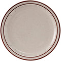 Tuxton China TBS-022 Plate, 8-1/8" Diameter, Round, Narrow Rim, Microwave and Dishwasher Safe, Oven Proof, Fully Vitrified, Ceramic, Bahamas, Pack of 36