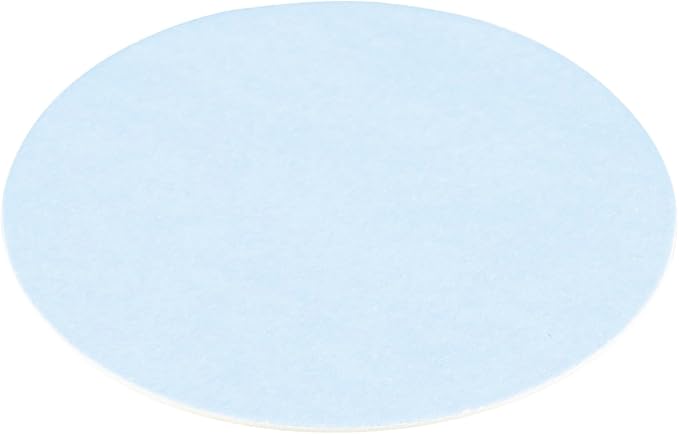 Restaurantware Paper Coasters 100 Pack of 3.5 Inch Disposable Beverage Coasters Absorbent for Hot and Cold Drinks Blue Coffee Cup Essentials for Table Decor, Kitchen, Home Patio or Living Room