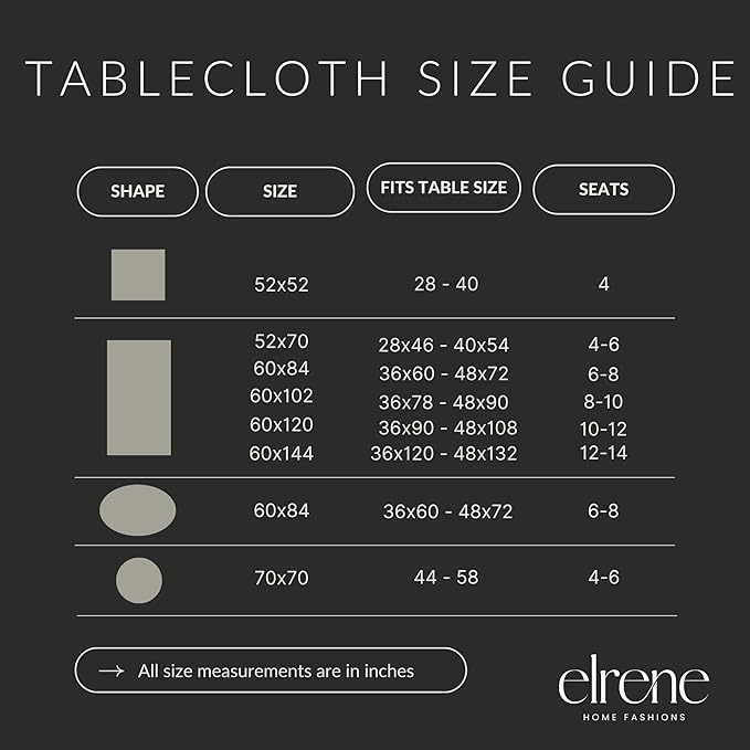 Elrene Home Fashions Caiden Elegance Damask Waterproof, Stain & Wrinkle Resistant Fabric Tablecloth, 90" Round, Taupe