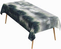 70x140 Inch Nature Rectangular Tablecloth Bird Fog Pine Tree Dreamland Table Cloth Waterproof Durable Table Cover for Holiday Picnic Outdoor BBQ Decor