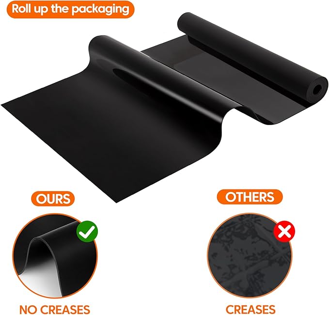 Extra Large Silicone Mats for Kitchen Counter,24"x80"Heat Resistant Mat for Kitchen Island,Table Protector for Dining Room Table,New Skin-Friendly Material Workbench Mat,Freely Cuttable,Black