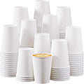 Turbo Bee 12 oz Disposable Paper Cups,270 Pack Paper Coffee Cups,Disposable Hot Drinking Cups