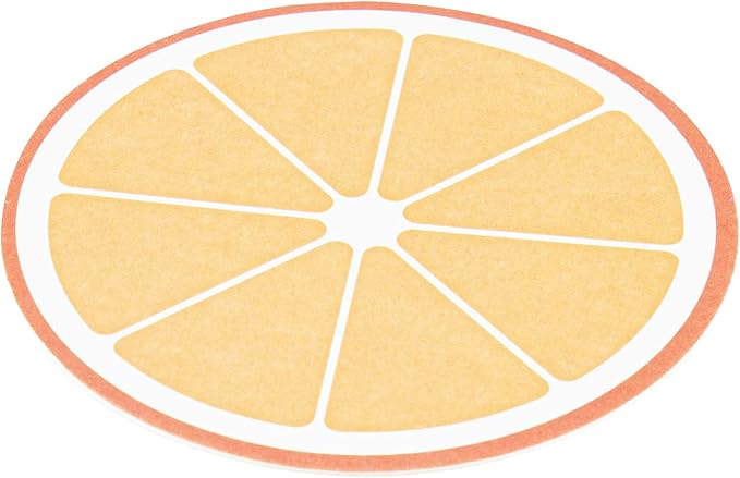 Restaurantware Drink Coasters 48 Count 4 Inch Paper High-Density Pulpboard Bar Coasters Assorted Customizable Designs Super Absorbent Reusable Round Coasters