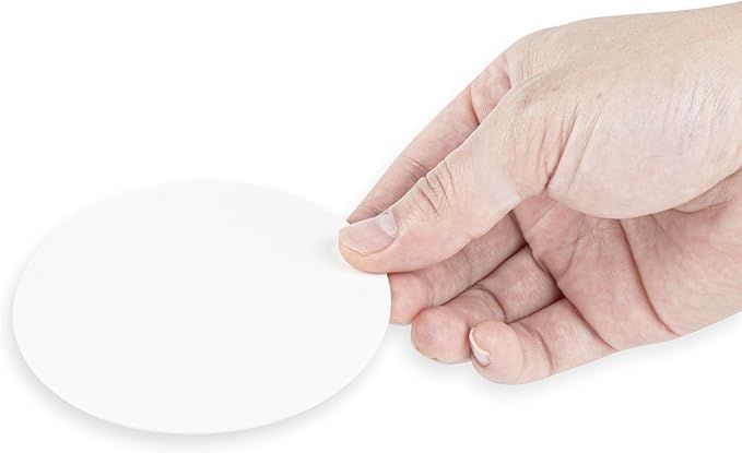 Restaurantware Paper Coasters 1000 Pack of 3.5 Inch Disposable Beverage Coasters Absorbent for Hot and Cold Drinks White Coffee Cup Essentials for Table Decor, Kitchen, Home Patio or Living Room