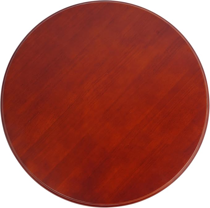 27.56'" Wood Lazy Susan for Table Top,Round Lazy Susan Organization,Extra Large Turntable Serving Tray for Dining Table, Pantry, Kitchen, Countertop, Cupboard,Home Decor, Walnut Wood