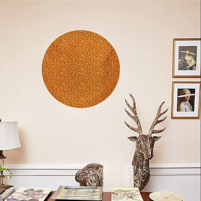 Ceramic Display Plate, Dog Bone Ceramic Hanging Decorative Plate, Pattern with Paw Prints Bones and Hearts Veterinary, 10 Inch, Living Room Kitchen Decoration Household