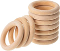 Napkin Rings, Wood Napkin Rings Napkin Holders Buckles for Dining, Anniversary, Birthday, Dinner, Christmas, Party of Table (Pack of 50)