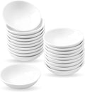 UIBFCWN 20 Pack Ceramic Dipping Bowls, 3 Inch Dipping Sauce Bowls/Dishes, 1.2 oz Soy Sauce Dish, Asian Dipping Dishes for Ketchup, BBQ, Side Dish, Sushi, Condiments, Appetizer