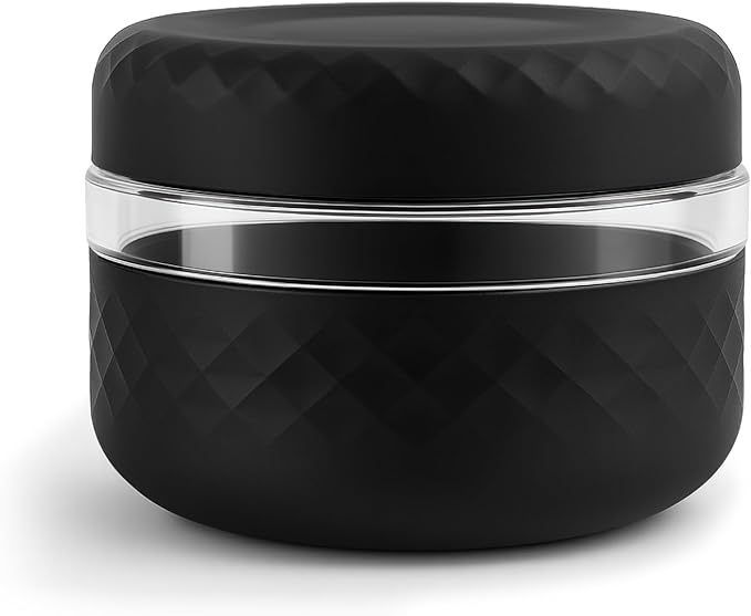 16 oz Glass Lunch Bowl Container with Lid | Leak & Spill Proof, BPA-Free, Microwave & Dishwasher Safe, Airtight Meal Prep & Food Storage Jar for Lunch, Salad, Soup, Overnight Oats, Stew, Yogurt