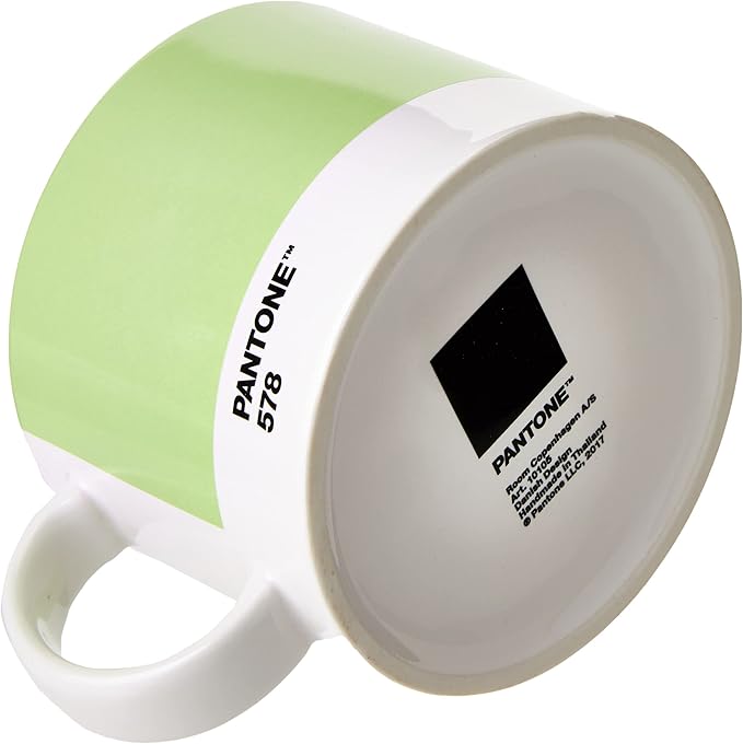 Pantone Tea Cup Porcelain, 475 ml, Porcelain, Light Green 578, 10.4 x 10.4 x 8 cm