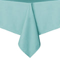 sancua Rectangle Tablecloth - 60 x 120 Inch - Stain and Wrinkle Resistant Washable Polyester Table Cloth, Decorative Fabric Table Cover for Dining Tables, Buffet Parties and Camping, Turquoise