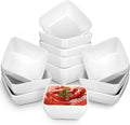 Ceramic Dip Bowls Set - 12 Pack 3 oz Mini Sauce Dishes, Condiment Serving Bowls for Soy Sauce, Vinegar, Ketchup & BBQ - Stackable Small Porcelain Appetizer Bowls for Party & Dinner