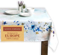 Maison d' Hermine Table Cloth Rectangle Table 100% Cotton 70 x 120 Inches Tablecloth Reusable Decorative for Dining Room Farmhouse Home Valentines Day Decorations Spring Summer - Lazy Summer Days